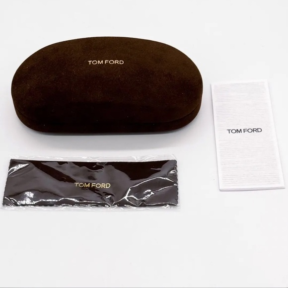 NEW FT0990/S 55Y TOM FORD AMBER-02 TF990 55Y WOMEN BROWN CAT EYE SUNGLASSES - Picture 5 of 5